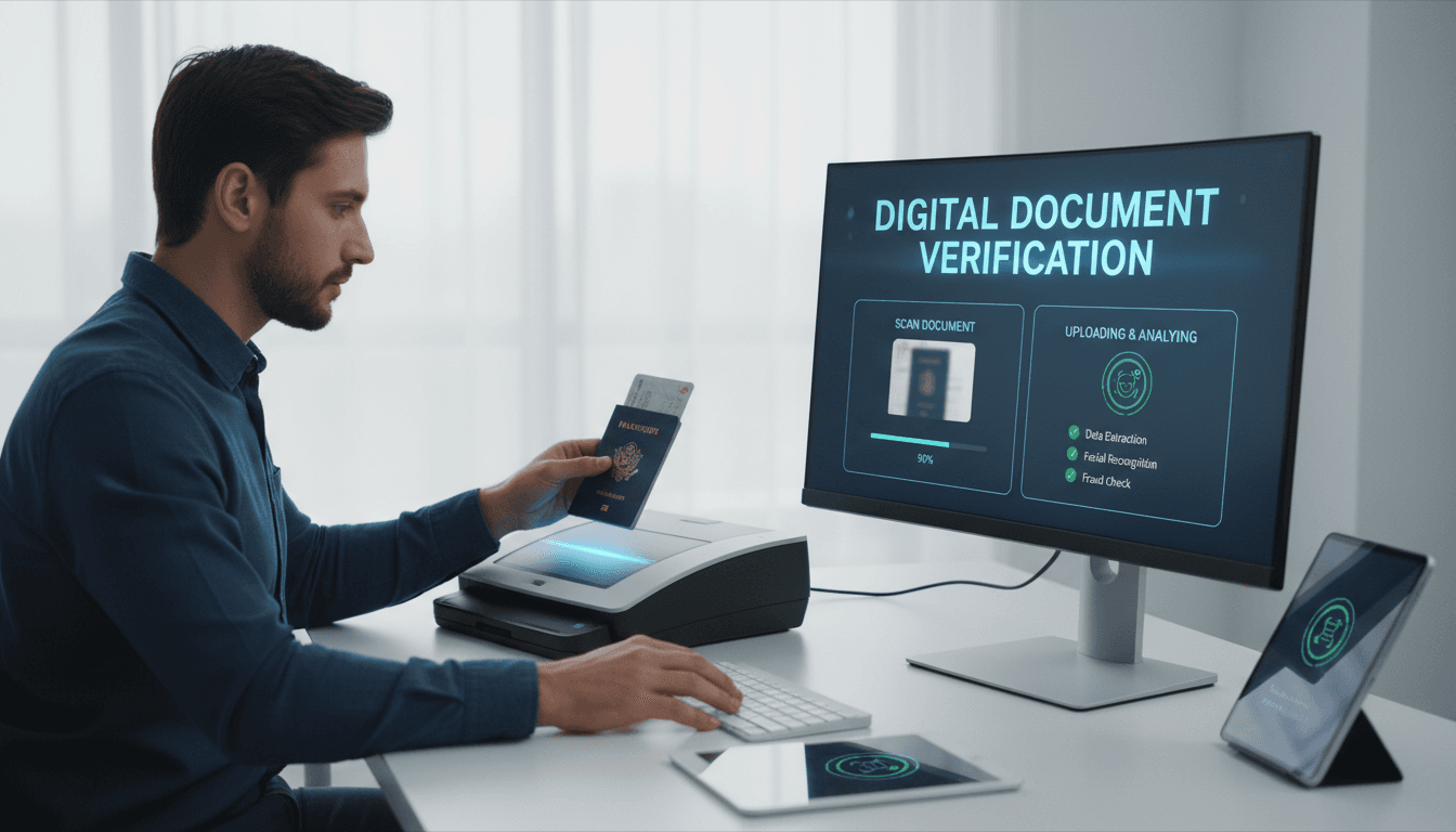 Submit your documents on smartphone